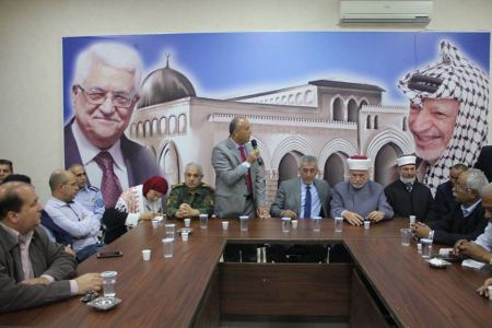 نائب محافظ جنين و فعاليات المحافظة يطلعون وزير الحكم المحلي على الواقع في المحافظة للنهوض بواقع هيئات المحلية وتحسين خدماتها