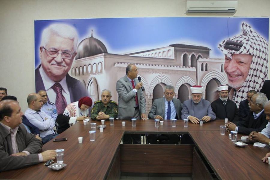 نائب محافظ جنين و فعاليات المحافظة يطلعون وزير الحكم المحلي على الواقع في المحافظة للنهوض بواقع هيئات المحلية وتحسين خدماتها