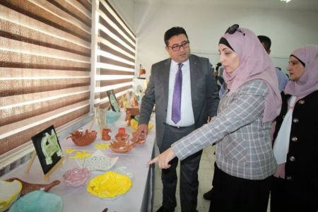  جامعة خضوري تفتتح معرض الفنون التطبيقية السنوي لإنتاجات وابداعات الطالبات