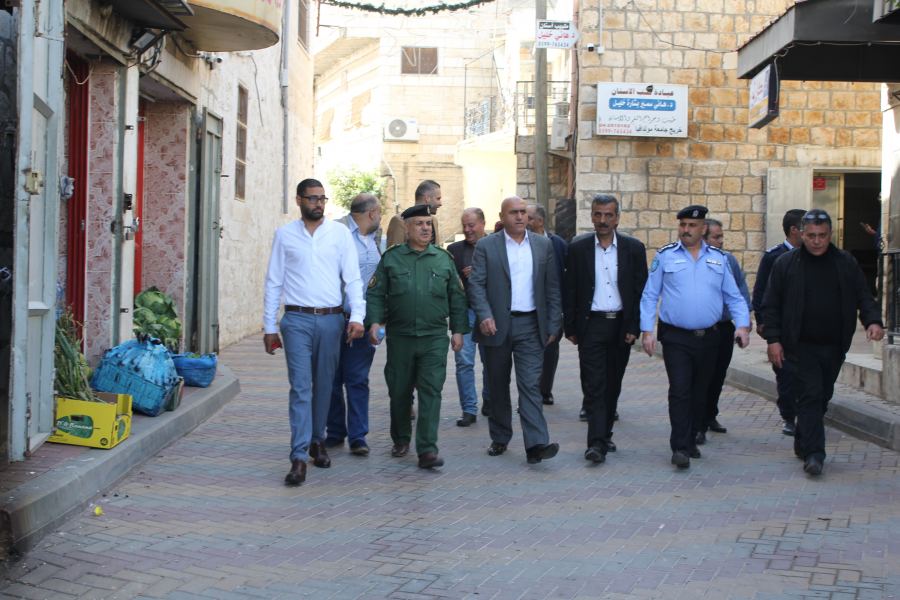 المحافظ الرجوب يبحث مع بلدية الزبابدة احتياجاتها و يتعرف على منجزاتها