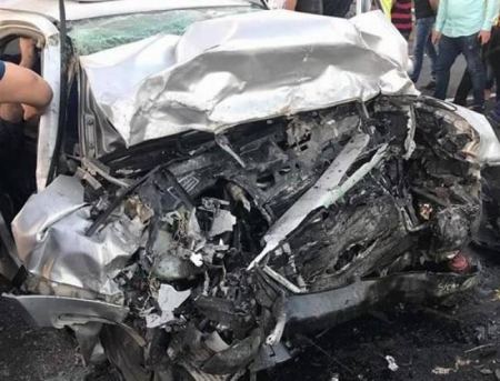 إصابات خطيرة جدا في حادث مروع جنوب نابلس