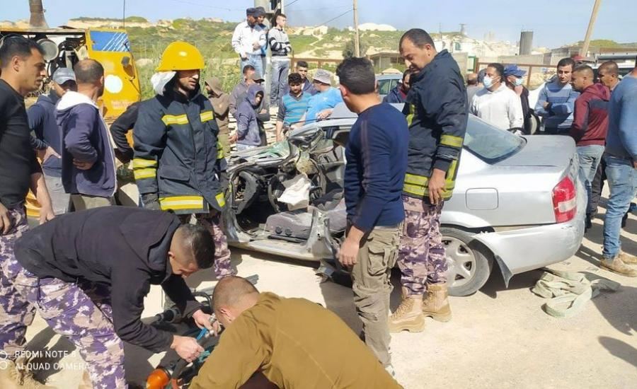 تحديث .وفاة شقيقين من بلدة قباطية في حادث سير مروع