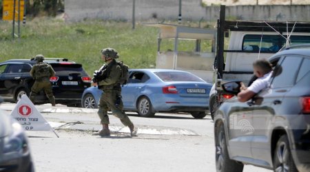 الاحتلال يواصل تشديد اجراءاته على حاجز حوارة جنوب نابلس