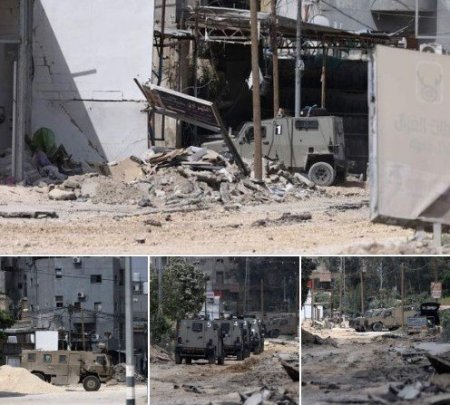 "الأشغال العامة" تباشر إزالة آثار عدوان الاحتلال في مخيم الفارعة وإصلاح الطريق الرئيسي لنور شمس 