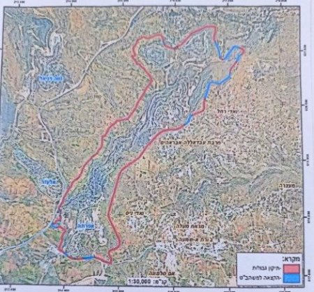 الاحتلال يستولي على 57 دونما من أراضي محافظة بيت لحم