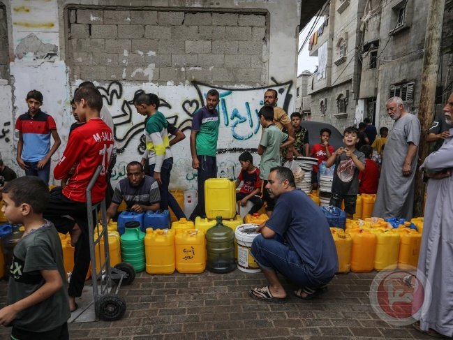 اسرائيل دمرت أكثر من 90% من بنية قطاع المياه والصرف الصحي في غزة