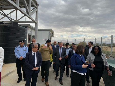 حفل افتتاح محطة معالجة المياه العادمة في مدينة أريحا الصناعية الزراعية لدعم النمو الاقتصادي المستدام والوفاء بالمسؤوليات البيئية