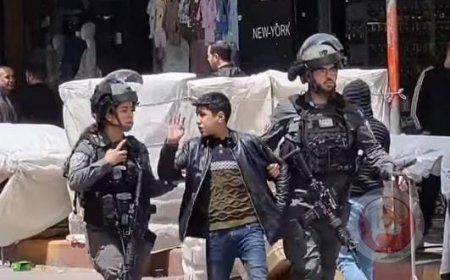 اصابات بالاختناق والاحتلال يعتقل طفلا من الخليل