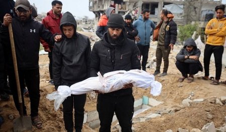 10 شهداء بينهم 4 أطفال في قصف الاحتلال خيام النازحين في خان يونس