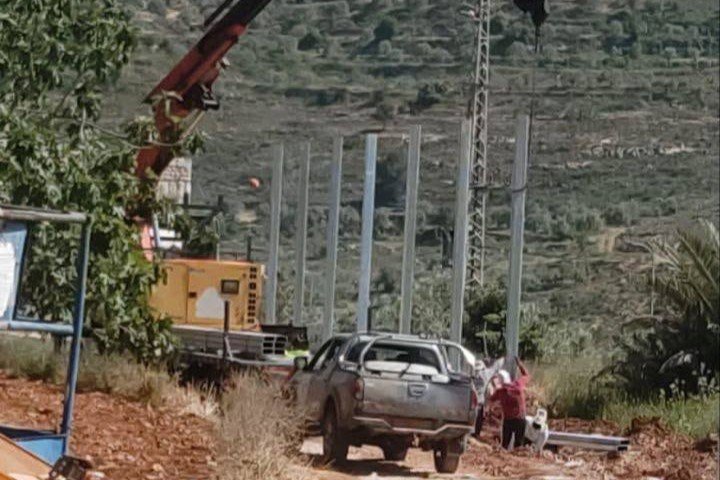 الاحتلال يشرع ببناء سياج شائك يعزل سنجل وترمسعيا عن الشارع الرئيسي