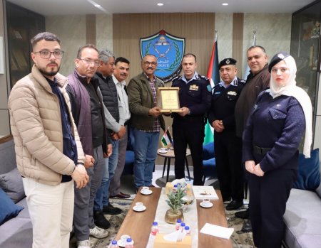 اللواء علام السقا يلتقي الاتحاد الفلسطيني للصم في رام الله