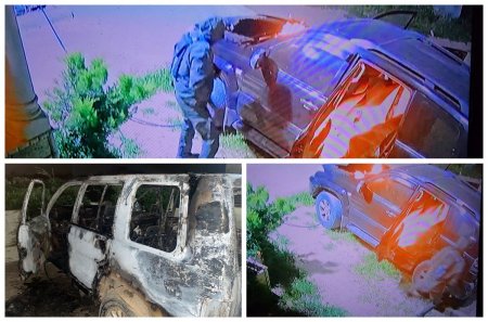 مستعمرون يحرقون مركبتين في يطا جنوب الخليل