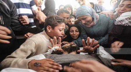 استشهاد 4 مواطنين في قصف الاحتلال خان يونس وإطلاق نار شمال غزة