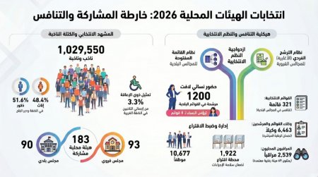 غدا السبت.. مليون و30 ألف مواطن يتوجهون لانتخاب ممثليهم في 183 هيئة محلية