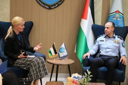 اللواء السقا ورئيسة بعثة الشرطة الأوروبية يبحثان سبل تعزيز التعاون