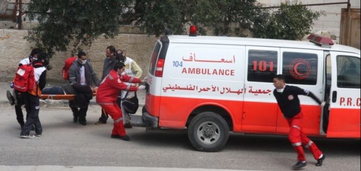 اصابة مواطن في حادث عمل