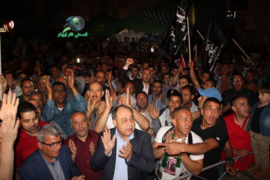 إطلاق اسم عميد الأسرى كريم يونس على أحد الشوارع الرئيسية في جنين