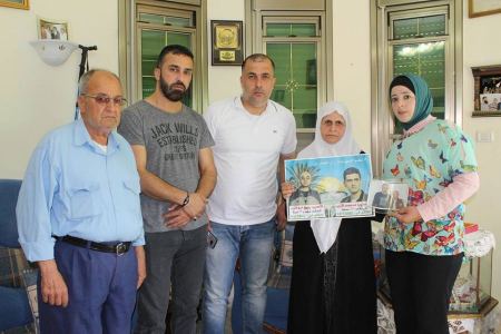 تواصل الحراك تضامنا مع الأسرى المضربين عن الطعام في جنين وتطوع وفتح تكرمان ذوي أسرى قباطية