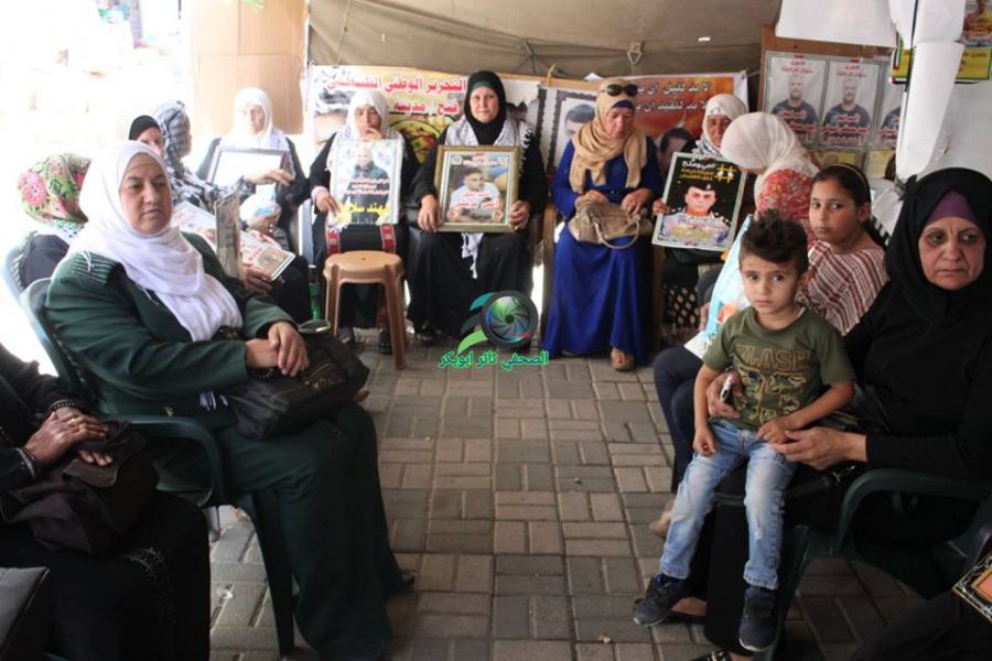 تواصل فعاليات دعم الأسرى في جنين