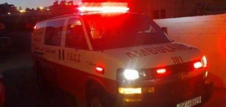 حادث سير على طريق الجامعة العربية الامريكية/ جنين 