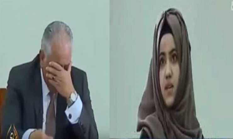 فتاة تُدخل قاضي ينظر بقضيتها في نوبة بكاء شديدة!