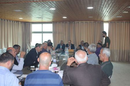  محافظ جنين يتفقد مكب زهرة الفنجان بعد تكليف سمير دوابشة قائم بأعمال المدير التنفيذي للمكب