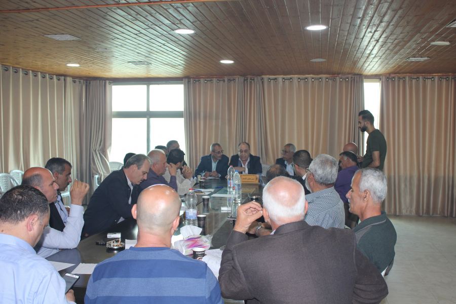  محافظ جنين يتفقد مكب زهرة الفنجان بعد تكليف سمير دوابشة قائم بأعمال المدير التنفيذي للمكب