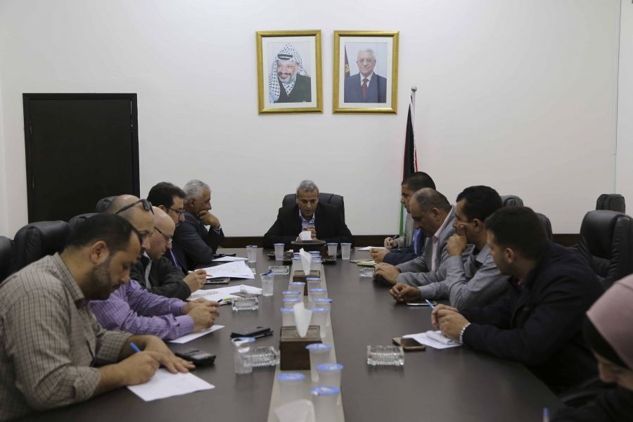  قلقيلية : اجتماع لمناقشة الواقع المائي ووضع تصورات حول الخط الناقل