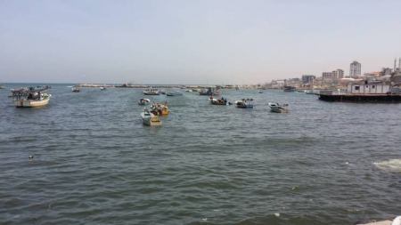 توسيع مساحة الصيد في بحر غزة