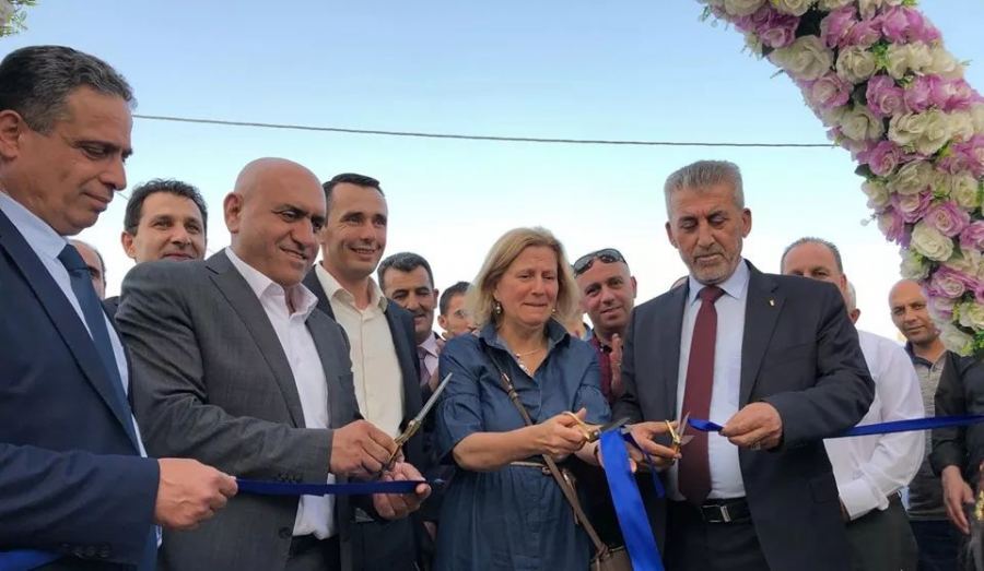 إفتتاح مبنى متعدد الأغراض وحديقة عامة في قرية ظهر العبد جنوب جنين