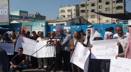 لليوم العاشر| اعتصام لأصحاب المنازل المدمرة بغزة