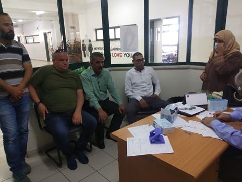 بلدية الزبابدة وحركة فتح ولجنة الطوارئ تتفقد قاعة الثانوية العامة