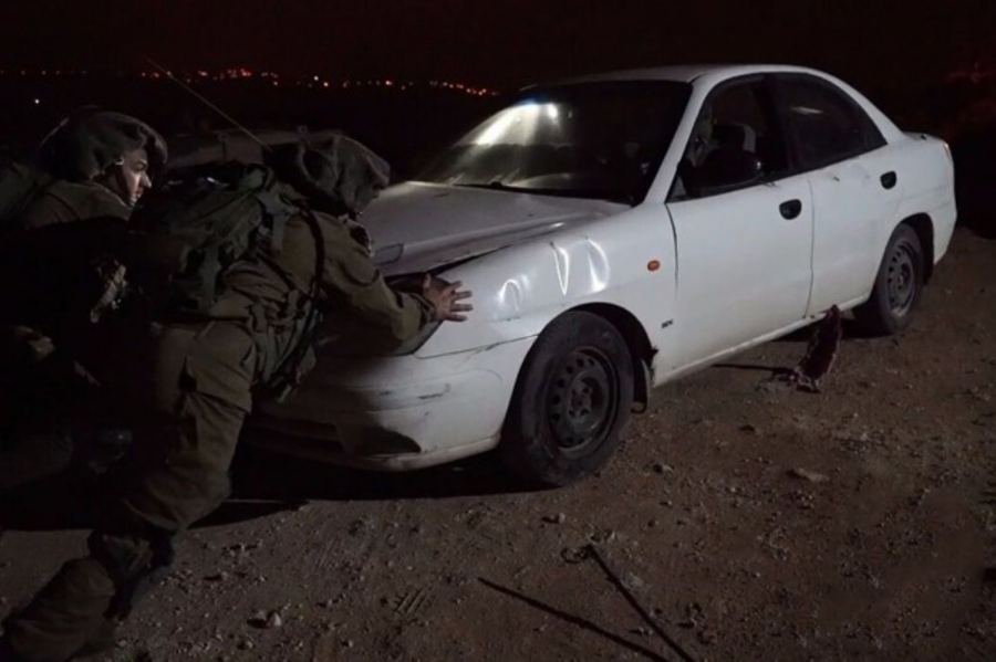 الاحتلال يعتقل اربعة شبان ويستولي على مركبتهم شمال نابلس
