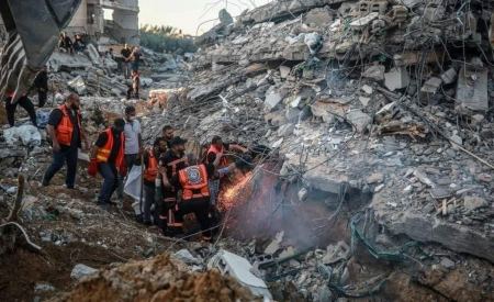 مجزرة الشاطئ...8 شهداء بينهم 6 أطفال وسيدتين غرب مدينة غزة