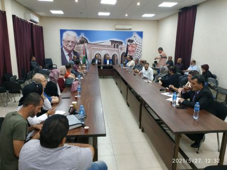 جنين: وكيل "الإعلام" والمحافظ يلتقيان بمديري الإذاعات ويحاوران الصحافيين