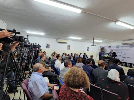 ضمن فعالية اليوم العالمي لحرية الصحافة: جامعة القدس تدشن بوابة الشهيدة شيرين أبوعاقلة في معهد الإعلام العصري