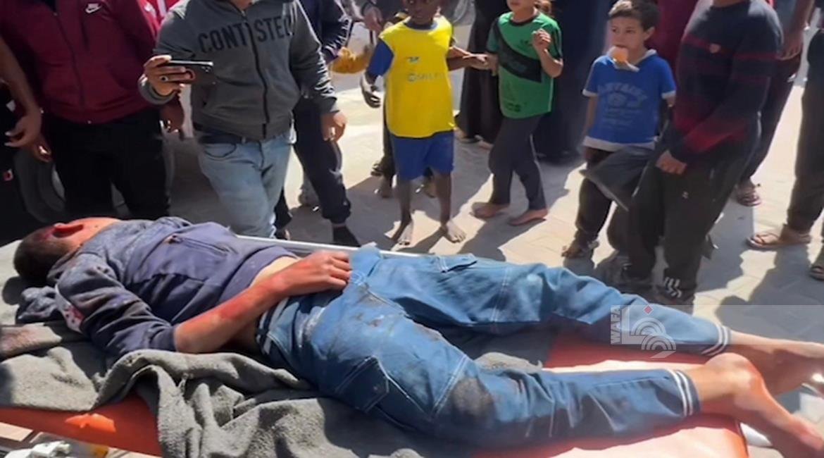 ثلاث إصابات في انهيار جدار على نازحين في صالة قرب ميناء غزة