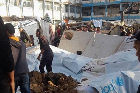 الاحتلال يرتكب مجزرة جديدة: عشرات الشهداء والجرحى في قصف مدرسة تؤوي نازحين شرق البريج