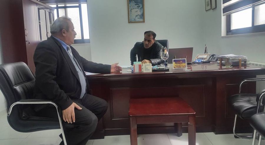  الشيوخي يجتمع مع مدير عام حماية المنافسة في وزارة الاقتصاد المهندس جمال ابو فرحة