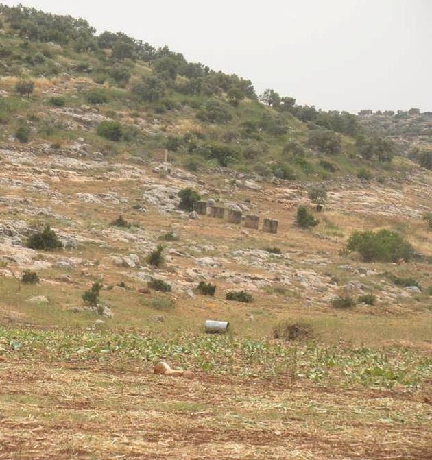 إزالة واتلاف حقل ألغام دير أبو ضعيف شرق جنين