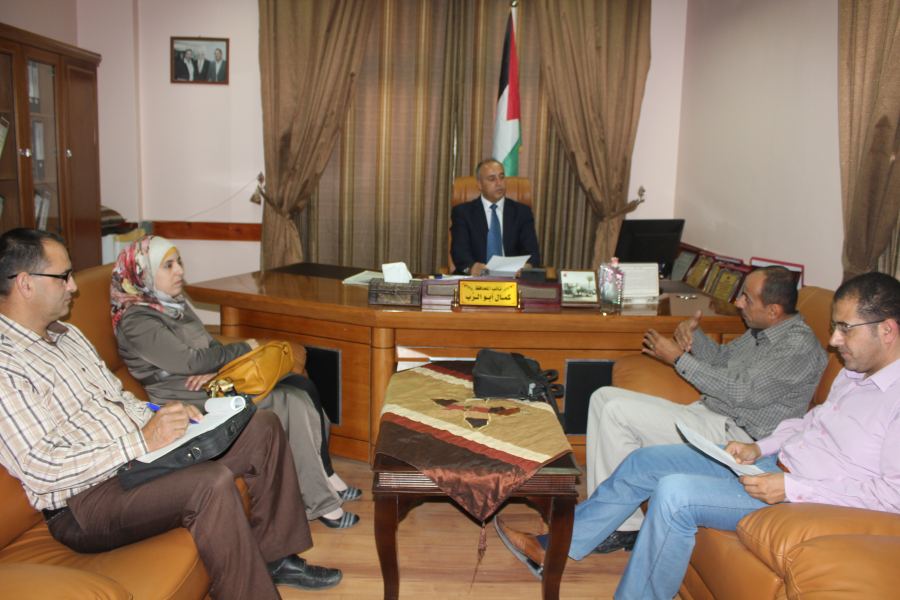  محافظة جنين تبحث سبل التعاون مع جهاز الإحصاء المركزي لإجراء التعداد العام للسكان والمساكن