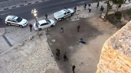 استشهاد 3 شبان ومقتل مجندة قرب باب العامود في القدس