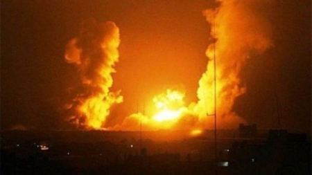 طائرات الاحتلال تقصف مواقع عدة في قطاع غزة