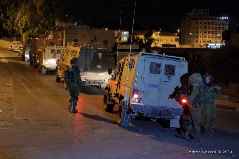 الاحتلال يعتقل أربعة مواطنين من الخليل ونابلس