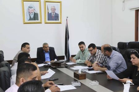  قلقيلية: اجتماع المجلس المحلي للتشغيل