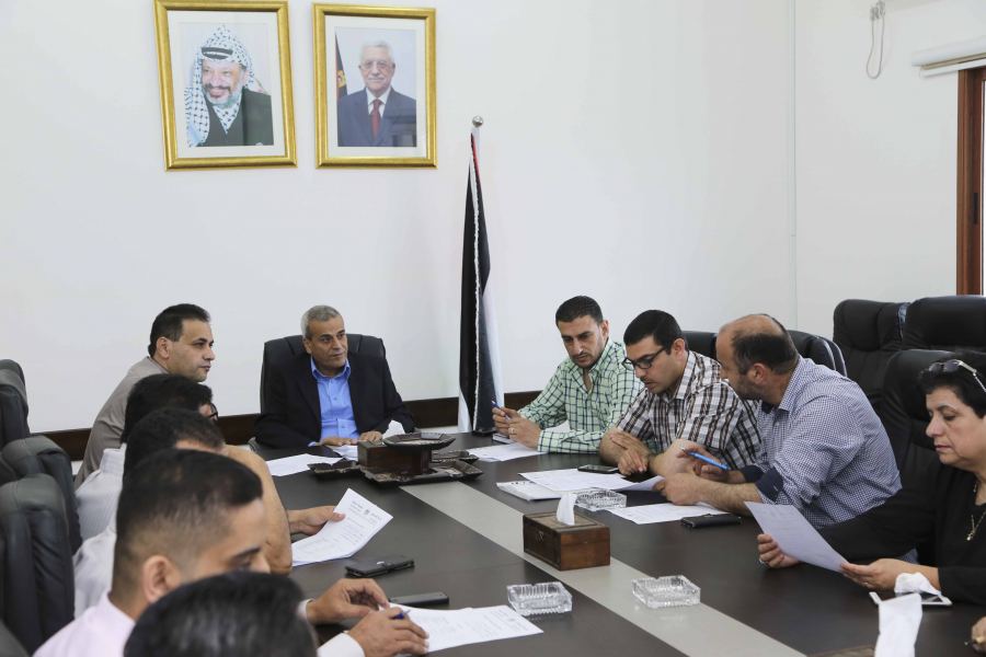  قلقيلية: اجتماع المجلس المحلي للتشغيل