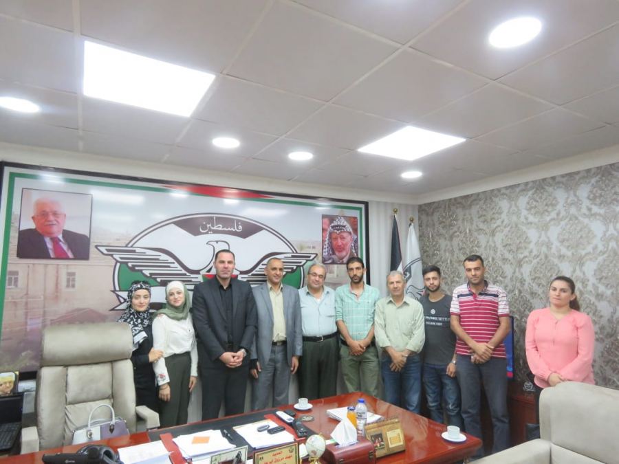 جنين: لقاء مع مدير عام جهاز الامن الوقائي 