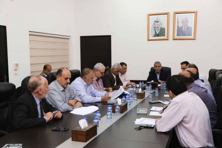 قلقيلية: اجتماع اللجنة الفنية المحلية لخطة التنمية الزراعية