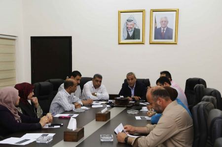 قلقيلية: اجتماع المجلس المحلي للتشغيل
