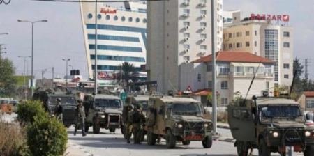قوات الاحتلال تقتحم عدة أحياء بمدينة رام الله
